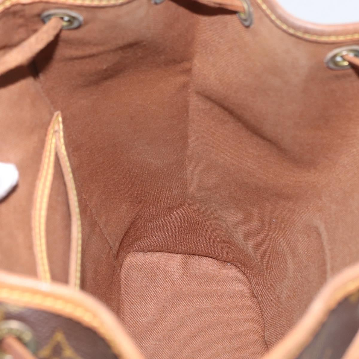 Louis Vuitton Vintage Montsouris Monogram Canvas Brown Canvas Backpack Bag (Pre-Owned)