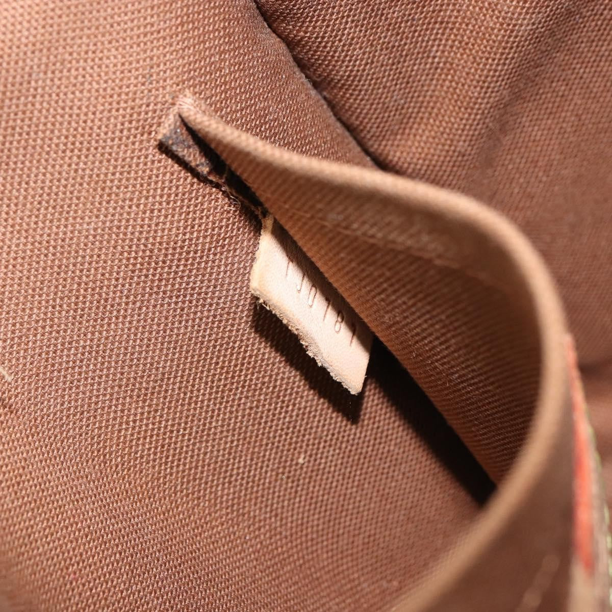 Louis Vuitton Sologne Monogram Canvas Brown Canvas Shoulder Bag Bag (Pre-Owned)