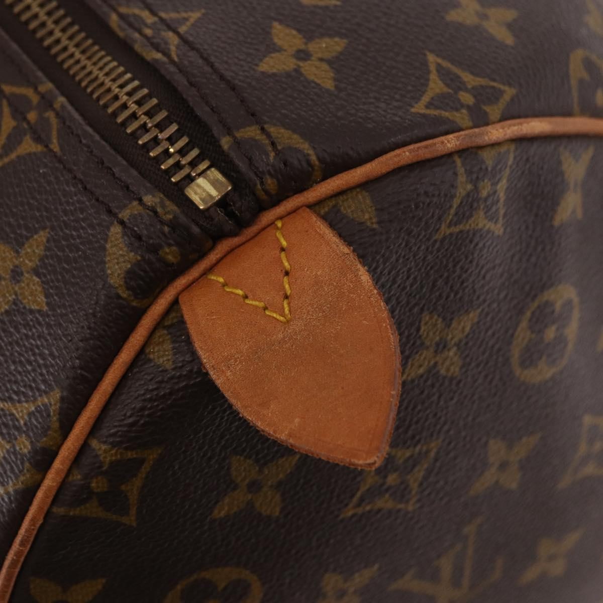 Louis Vuitton Keepall Monogram Canvas Brown Canvas Travel Bag Bag (Pre-Owned)