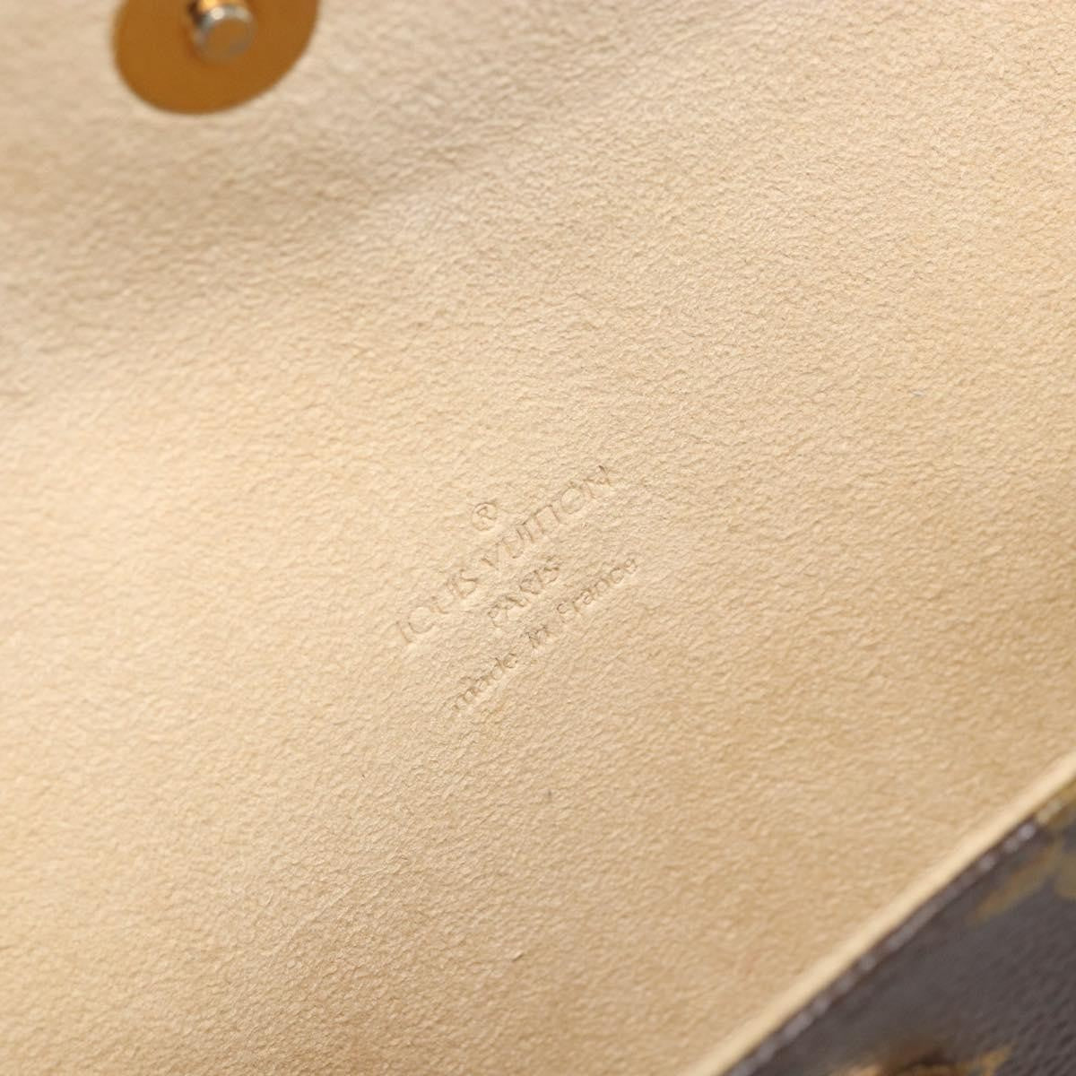 Louis Vuitton Florentine Pochette Canvas Brown Canvas Clutche & Pouche Bag (Pre-Owned)