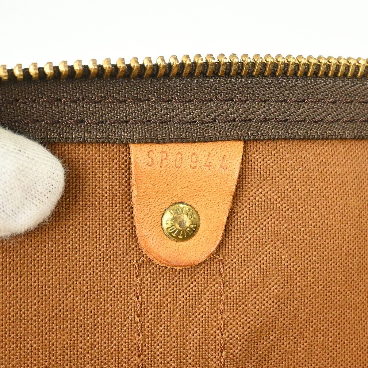 Louis Vuitton Keepall Monogram Canvas Brown Canvas Travel Bag Bag (Pre-Owned)
