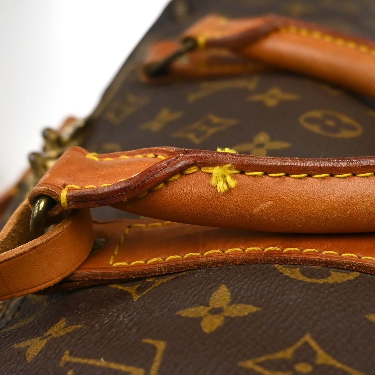Louis Vuitton Keepall Monogram Canvas Brown Canvas Travel Bag Bag (Pre-Owned)