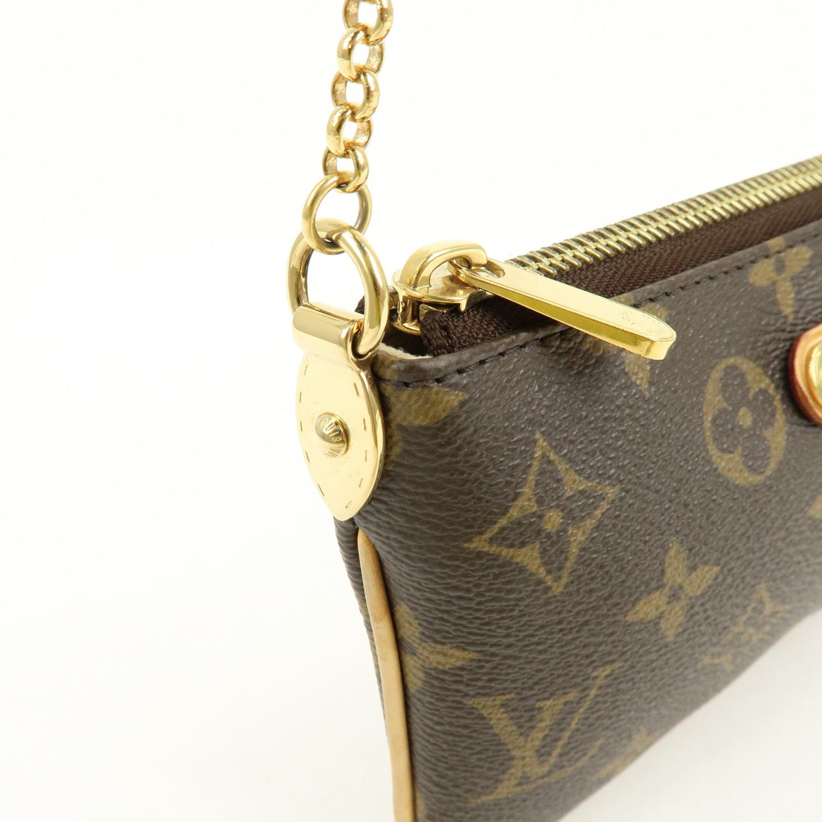 Louis Vuitton Milla Pochette Monogram Canvas Brown Canvas Clutche & Pouche Bag (Pre-Owned)