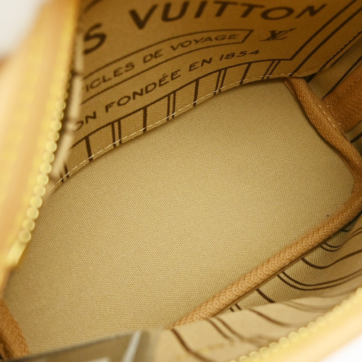 Louis Vuitton Neverfull Nm Monogram Canvas Brown Canvas Tote Bag Bag (Pre-Owned)