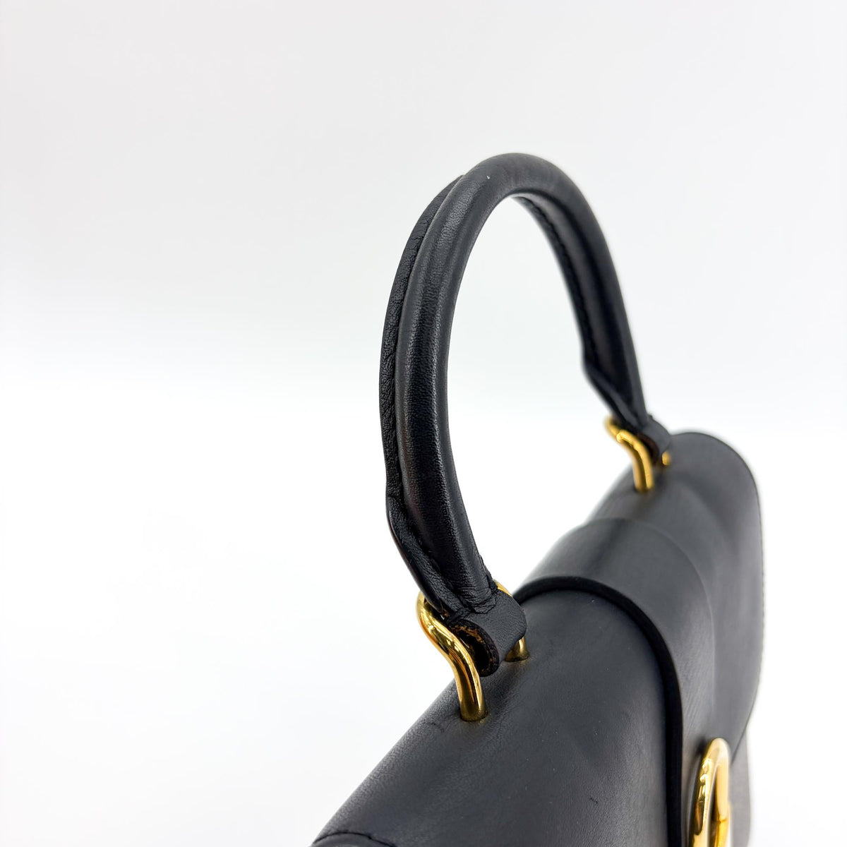 Louis Vuitton Locky Monogram Canvas With Leather Black Canvas Handbag (Pre-Owned)