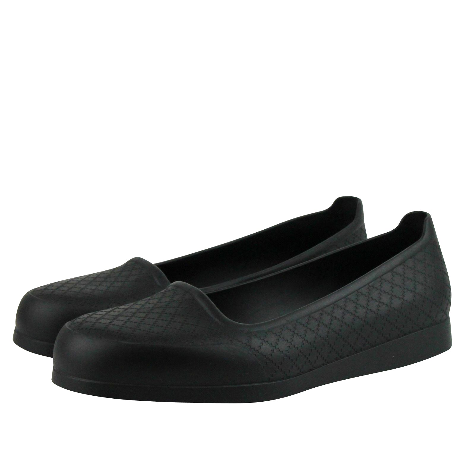 Gucci Men's Cover Diamante Pattern Black Rubber Overshoe (7 G / 7.5 US)