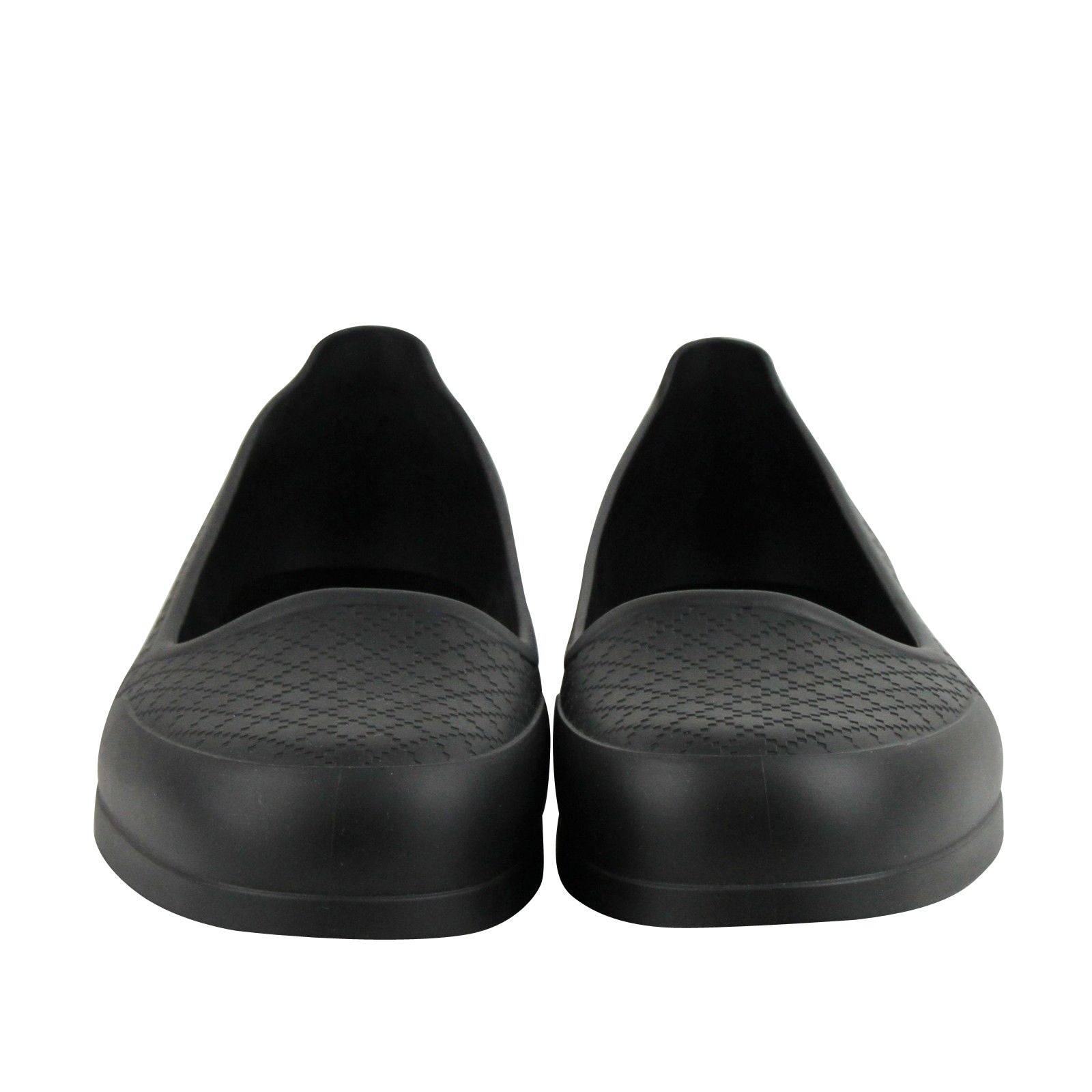 Gucci Men's Cover Diamante Pattern Black Rubber Overshoe (7 G / 7.5 US)