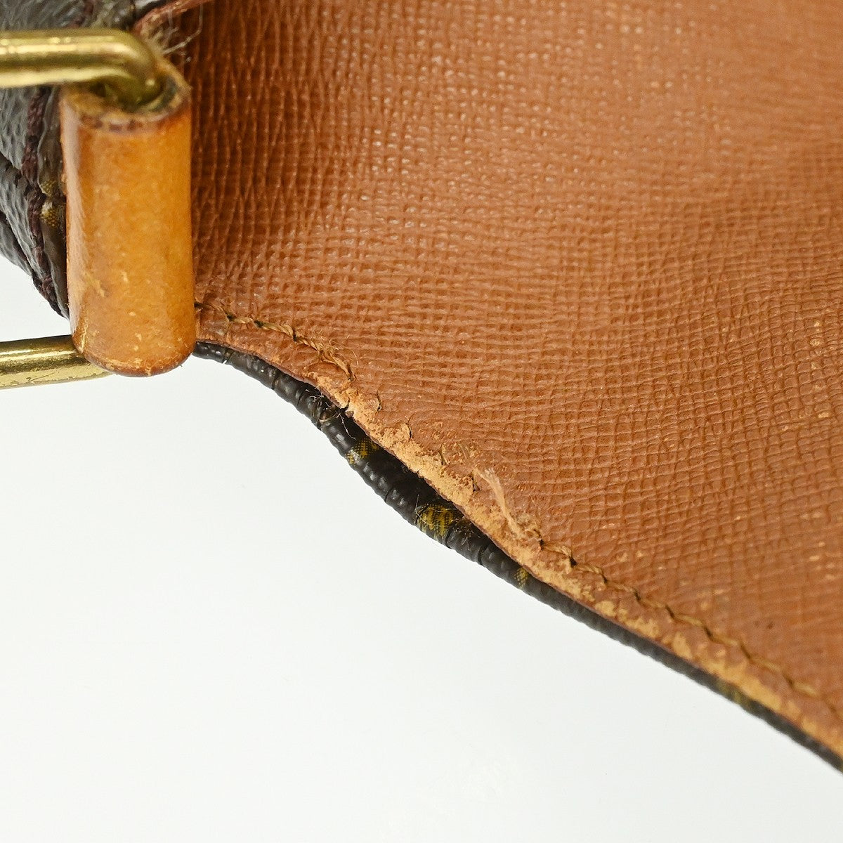 Louis Vuitton Musette Monogram Canvas Brown Canvas Shoulder Bag Bag (Pre-Owned)