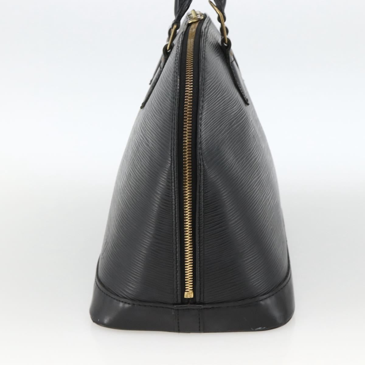 Louis Vuitton Alma Epi Leather Black Leather Handbag (Pre-Owned)