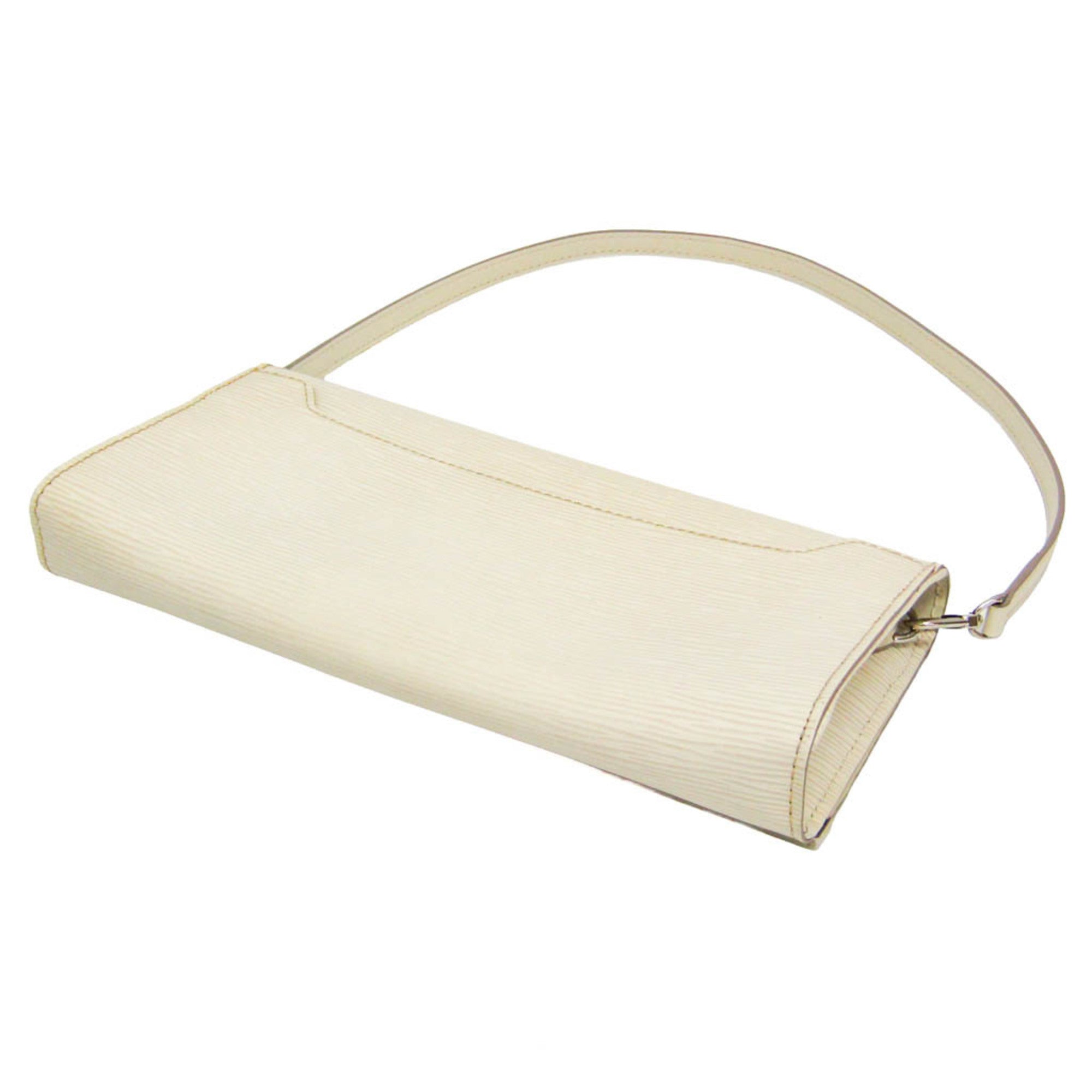Louis Vuitton Sevigne Clutch Epi Leather Beige Leather Clutche & Pouche Bag (Pre-Owned)