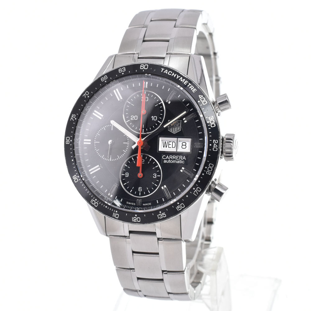 Tag Heuer Carrera Caliber 16 Chronograph Date Automatic Stainless Steel With Ceramic Watch (Pre-Owned)