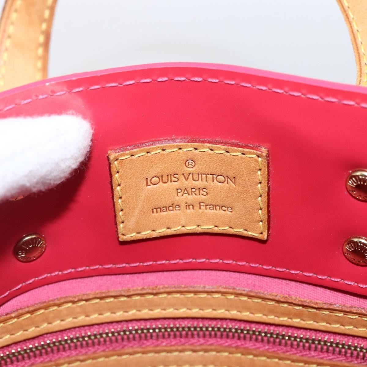 Louis Vuitton Reade Monogram Vernis Pink Patent_Leather Handbag (Pre-Owned)