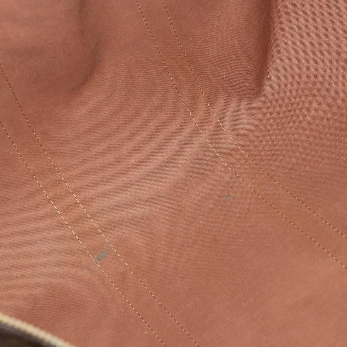 Louis Vuitton Keepall Monogram Canvas Brown Canvas Travel Bag Bag (Pre-Owned)