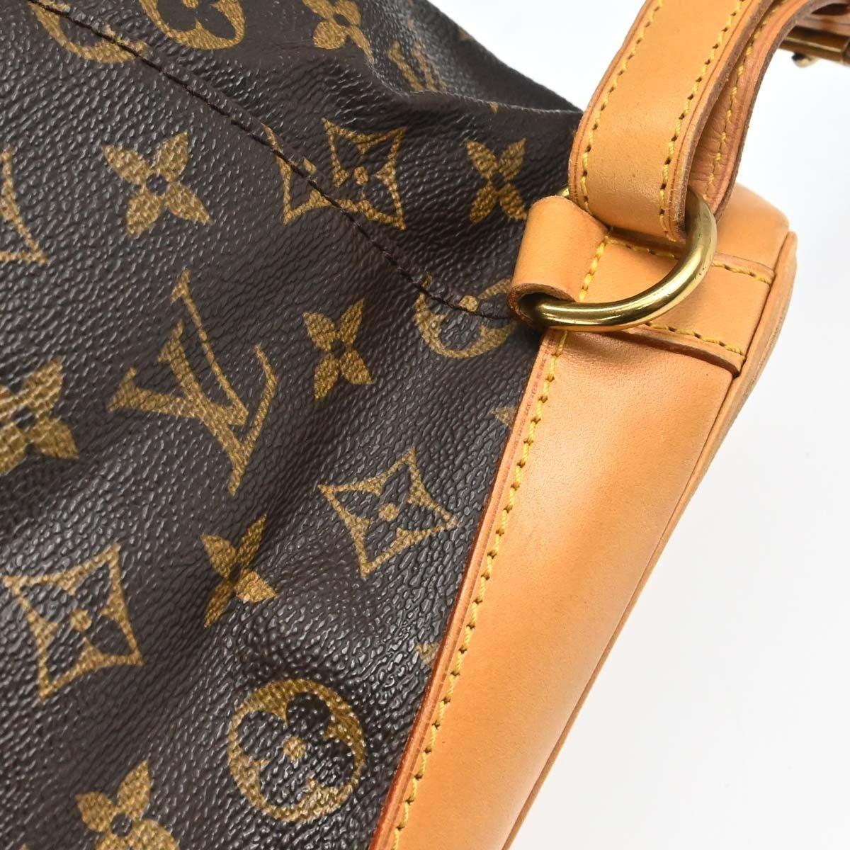 Louis Vuitton Vintage Montsouris Monogram Canvas Brown Canvas Backpack Bag (Pre-Owned)