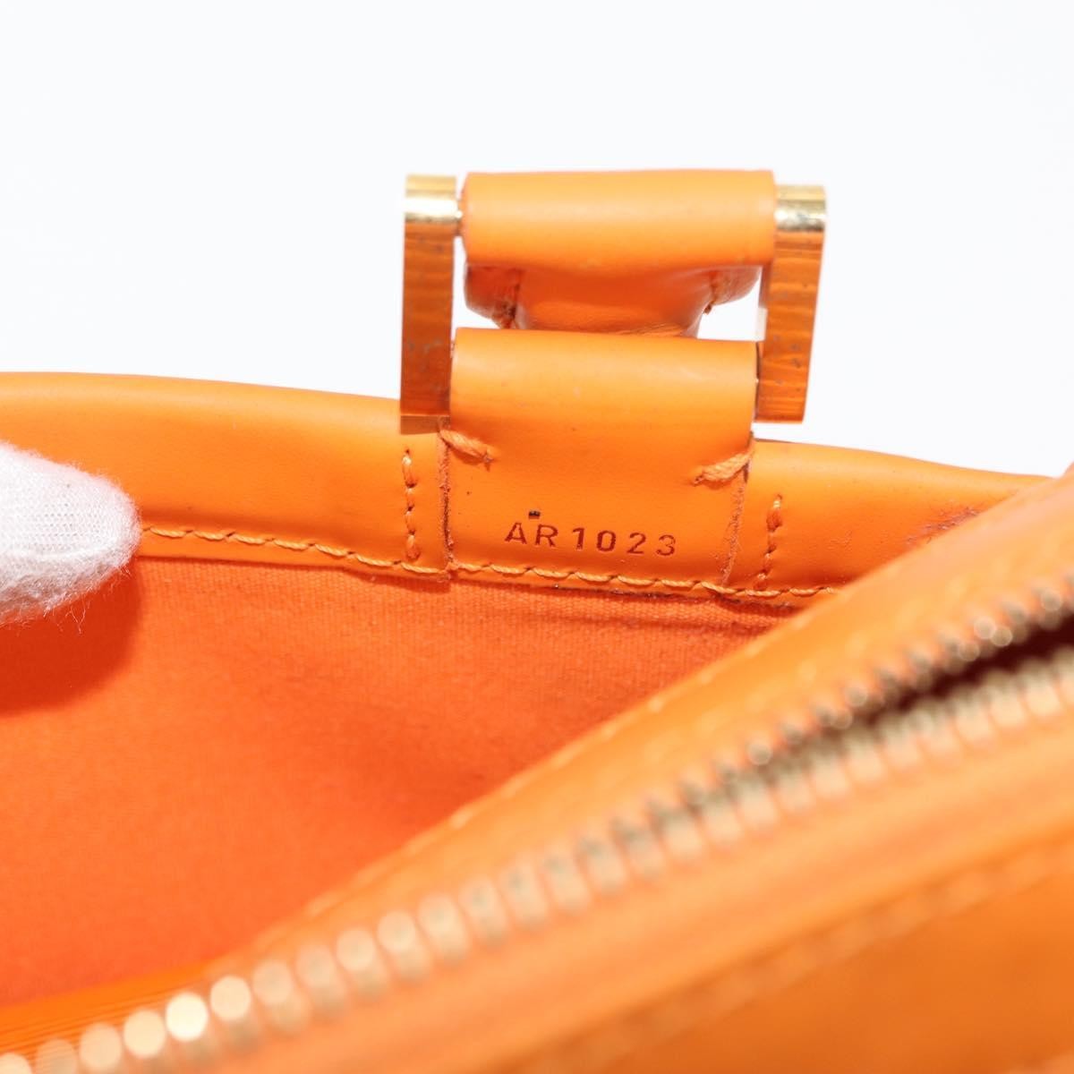 Louis Vuitton Danura Epi Orange Leather Handbag (Pre-Owned)
