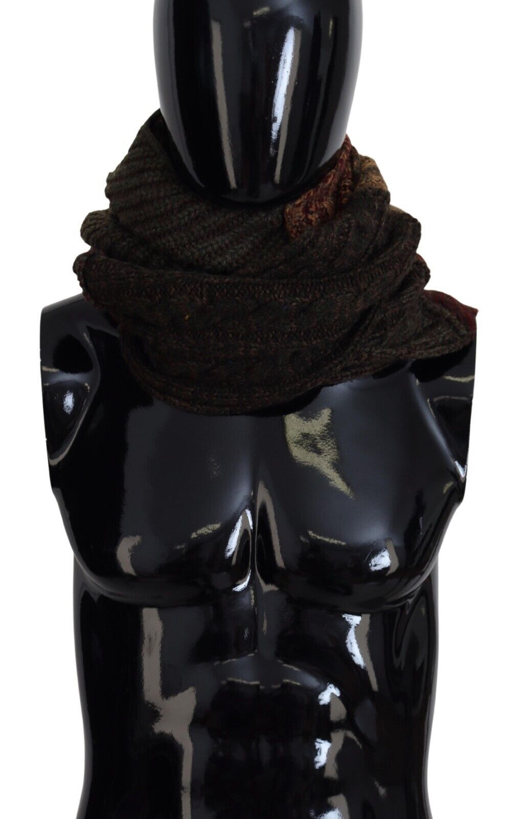 Dolce & Gabbana Multicolor Knitted Men Neck Wrap Shawl Men's Scarf