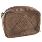Chanel Camera Brown Leather Shoulder Bag (Pre-Owned)