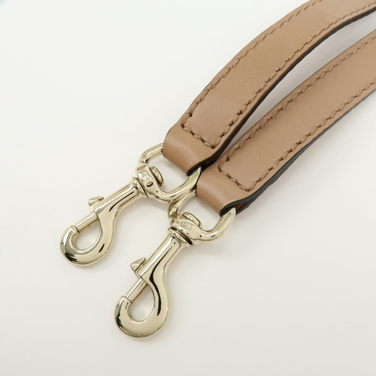 Gucci Sukey Diamante Canvas With Leather Beige Canvas Tote Bag Bag (Pre-Owned)
