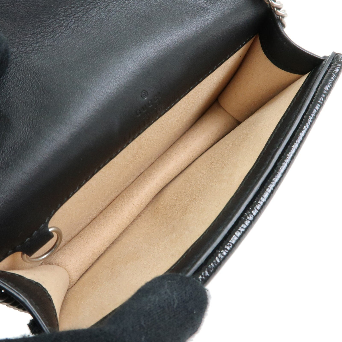 Gucci Dionysus Velvet Black Velvet Handbag (Pre-Owned)
