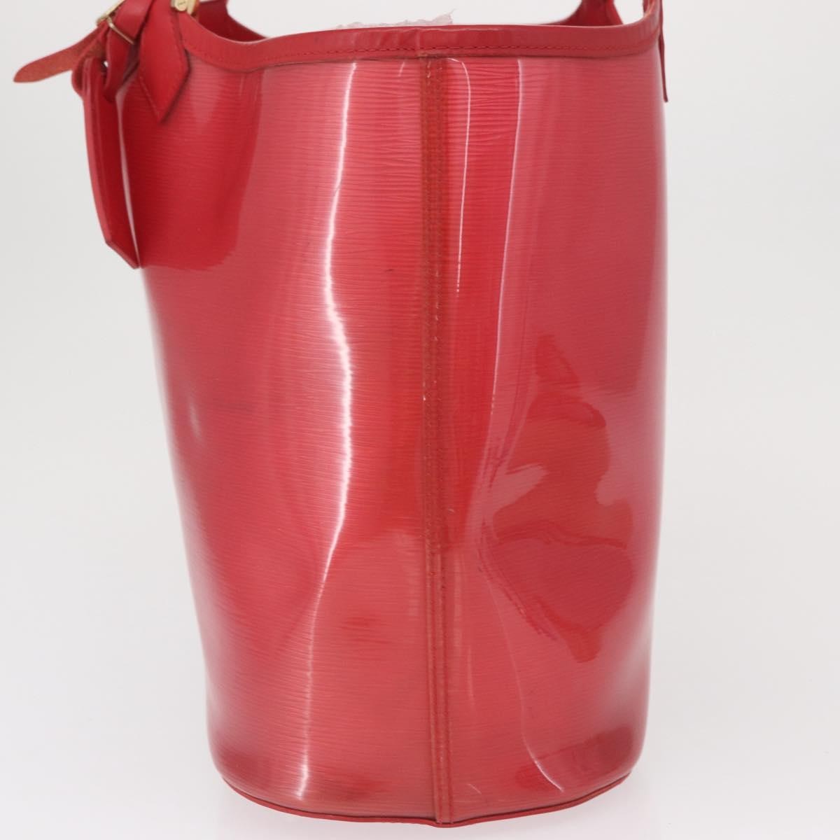 Louis Vuitton Plage Lagoon Bay Vinyl Epi Leather Red Plastic Tote Bag Bag (Pre-Owned)