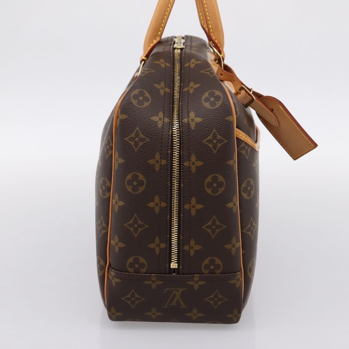 Louis Vuitton Deauville Monogram Canvas Brown Canvas Handbag (Pre-Owned)