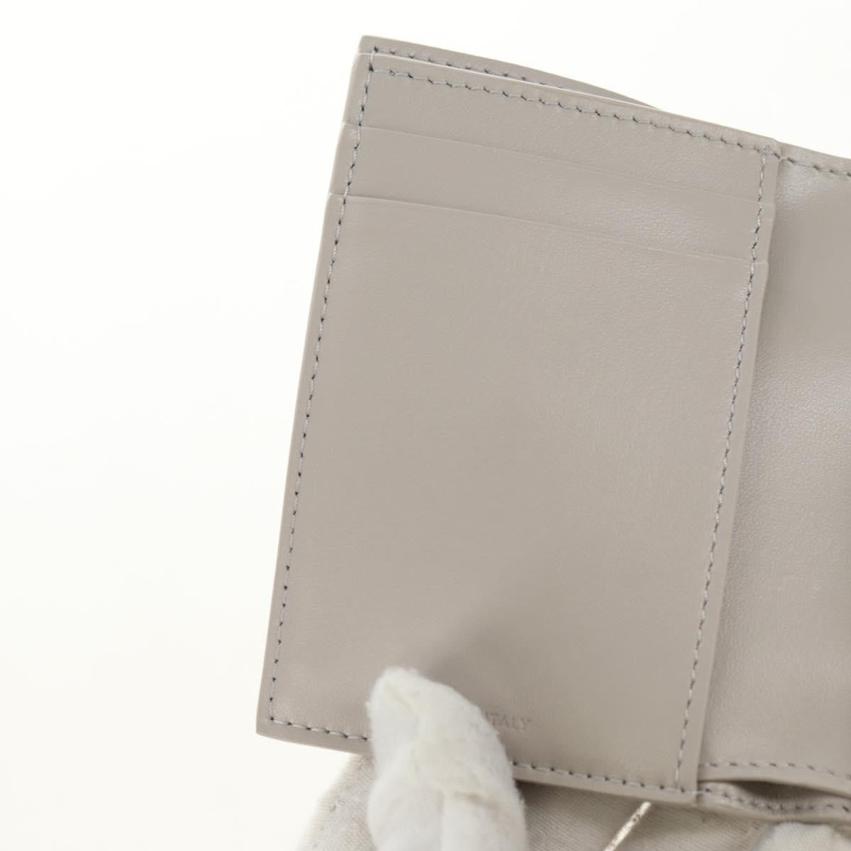 Celine Triomphe Trifold Leather Beige Leather Wallets Accessory (Pre-Owned)