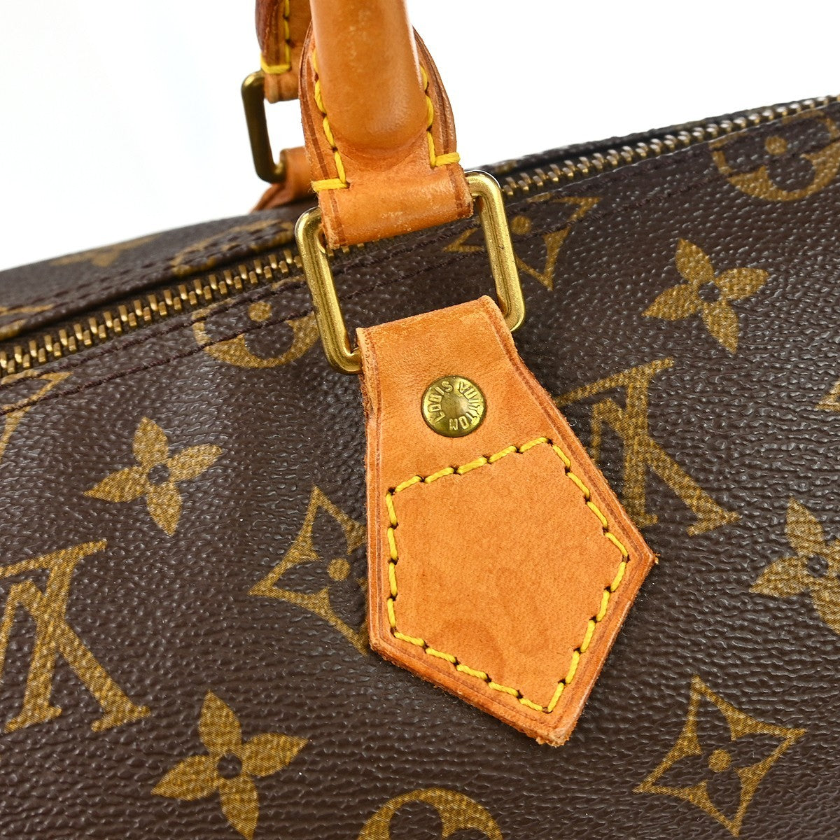 Louis Vuitton Speedy Monogram Canvas Brown Canvas Handbag (Pre-Owned)