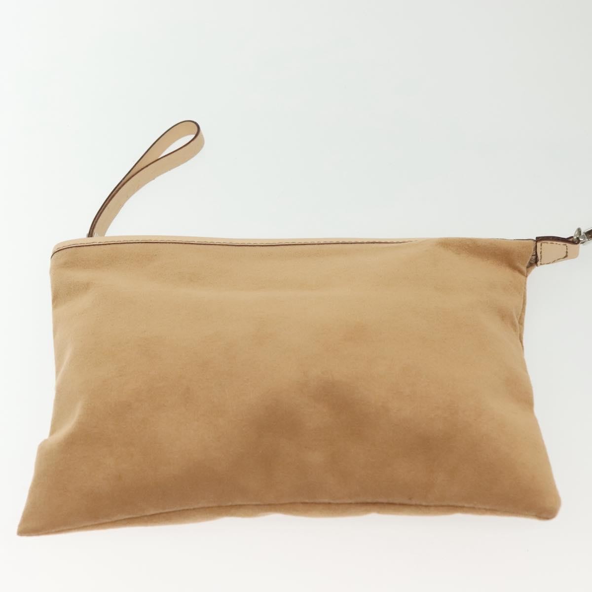 Salvatore Ferragamo Gancini Tote Vinyl Brown Plastic Tote Bag Bag (Pre-Owned)