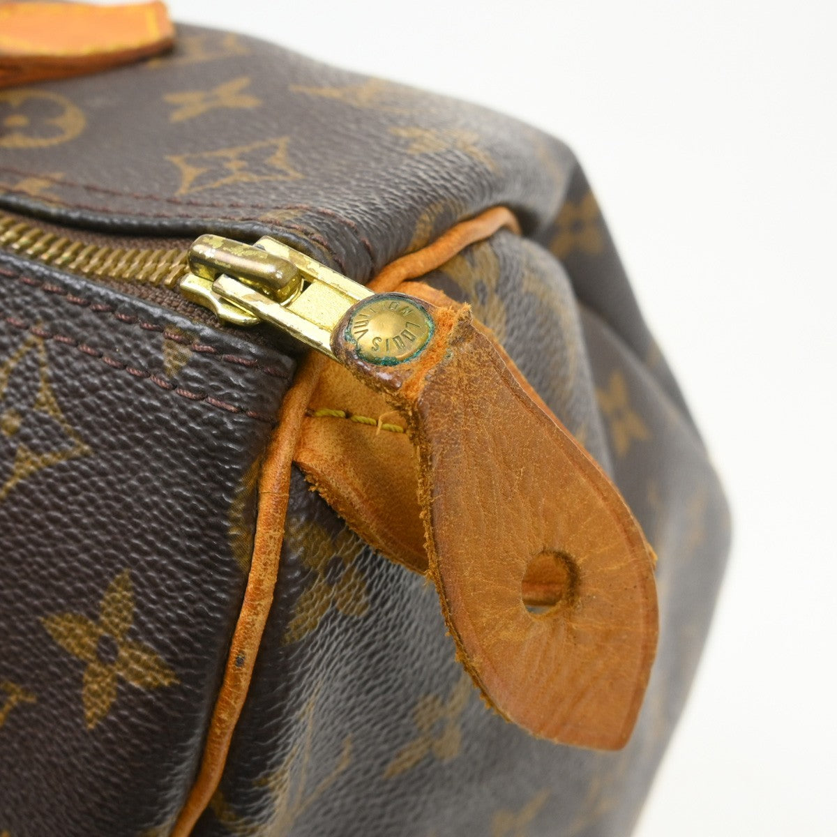 Louis Vuitton Speedy Monogram Canvas Brown Canvas Handbag (Pre-Owned)