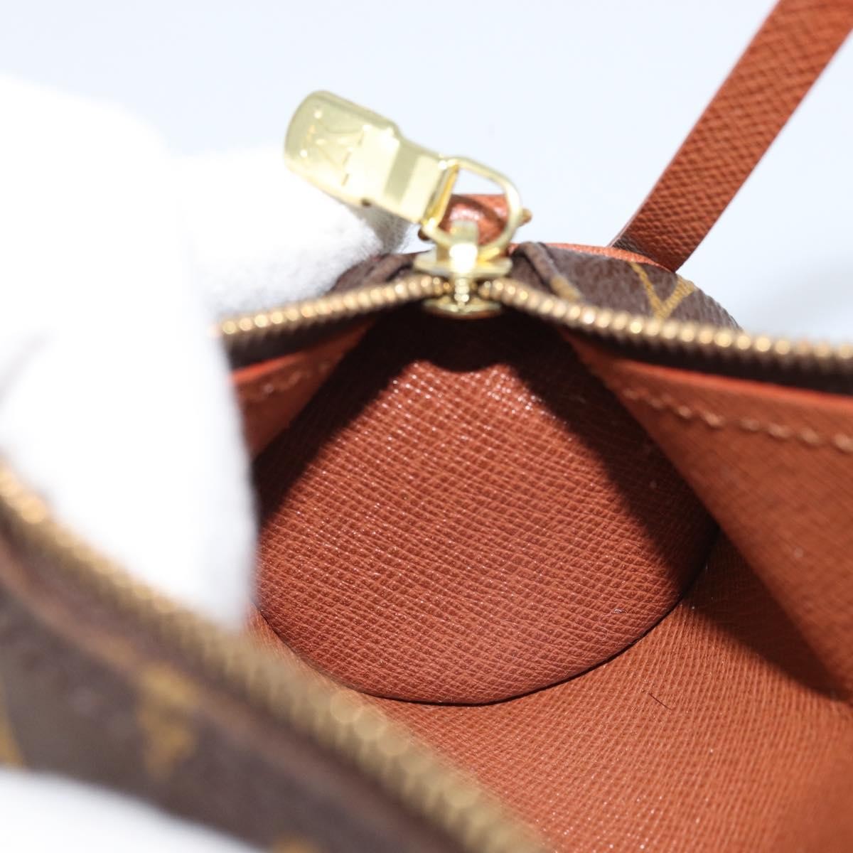 Louis Vuitton Papillon Pochette Monogram Canvas Brown Canvas Clutche & Pouche Bag (Pre-Owned)