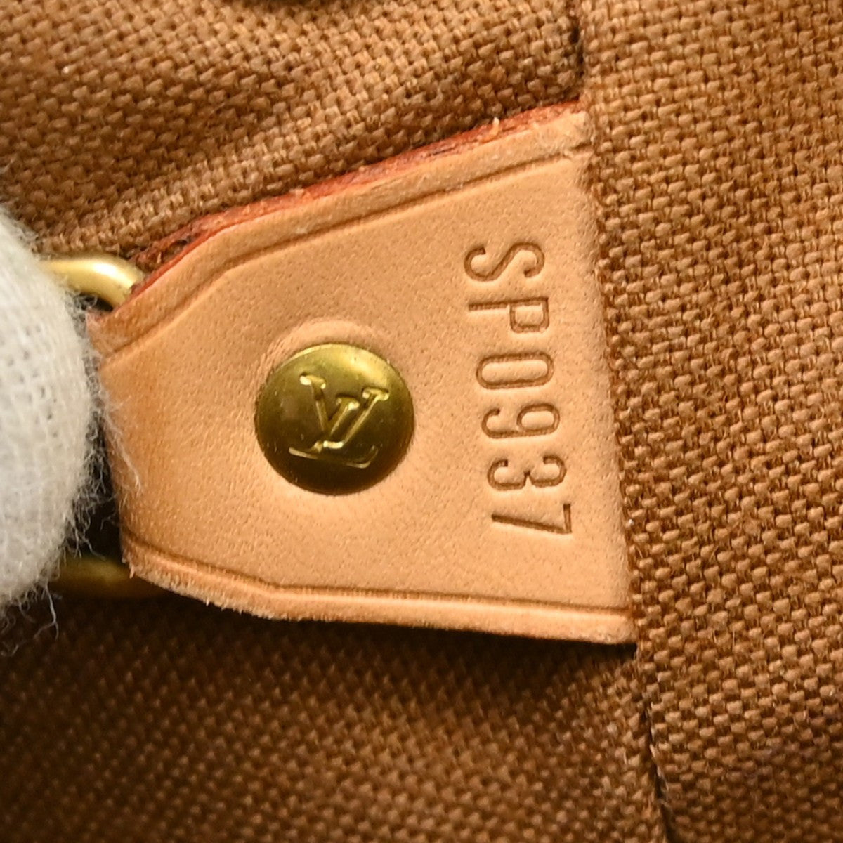 Louis Vuitton Vintage Montsouris Monogram Canvas Brown Canvas Backpack Bag (Pre-Owned)