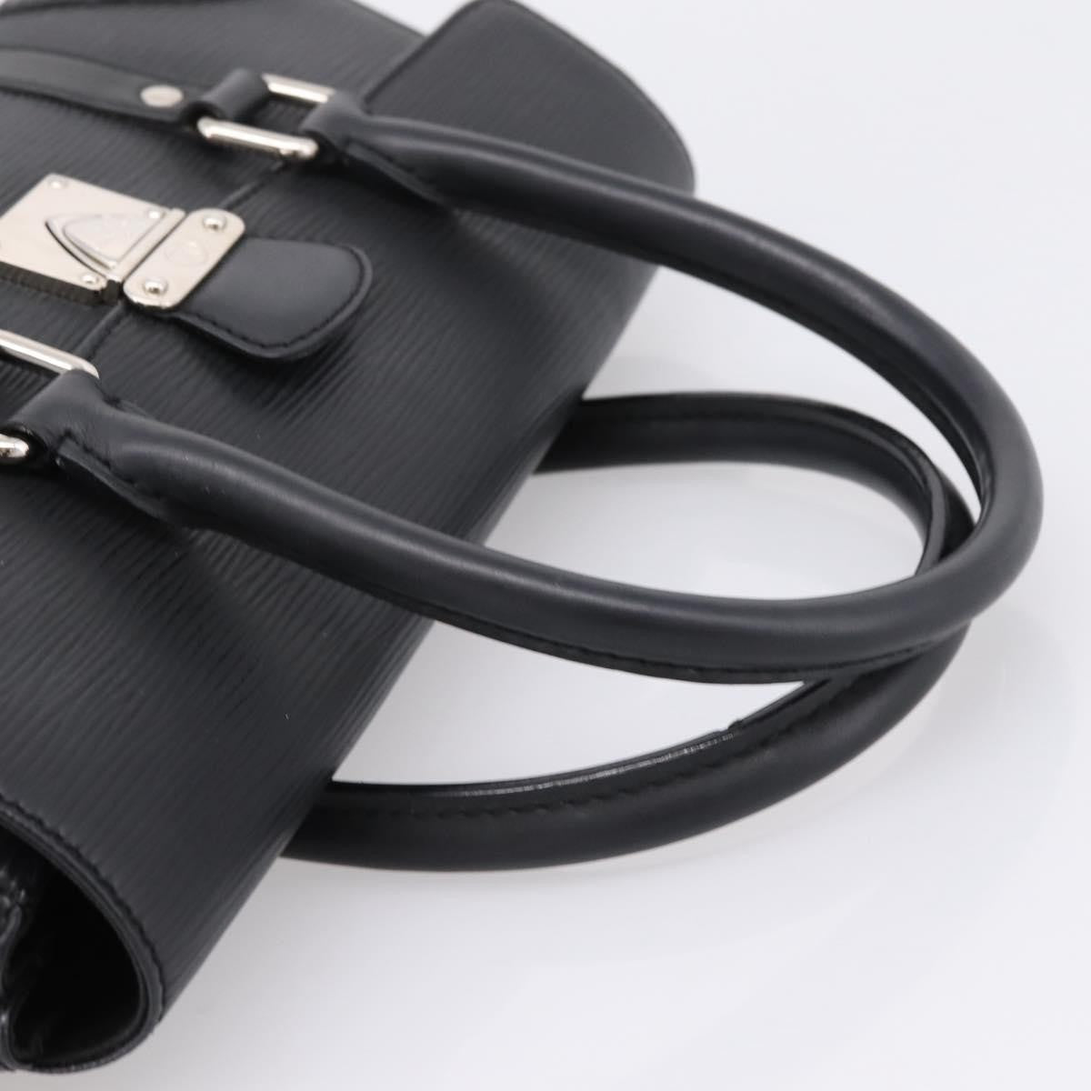 Louis Vuitton Segur Epi Leather Black Leather Handbag (Pre-Owned)