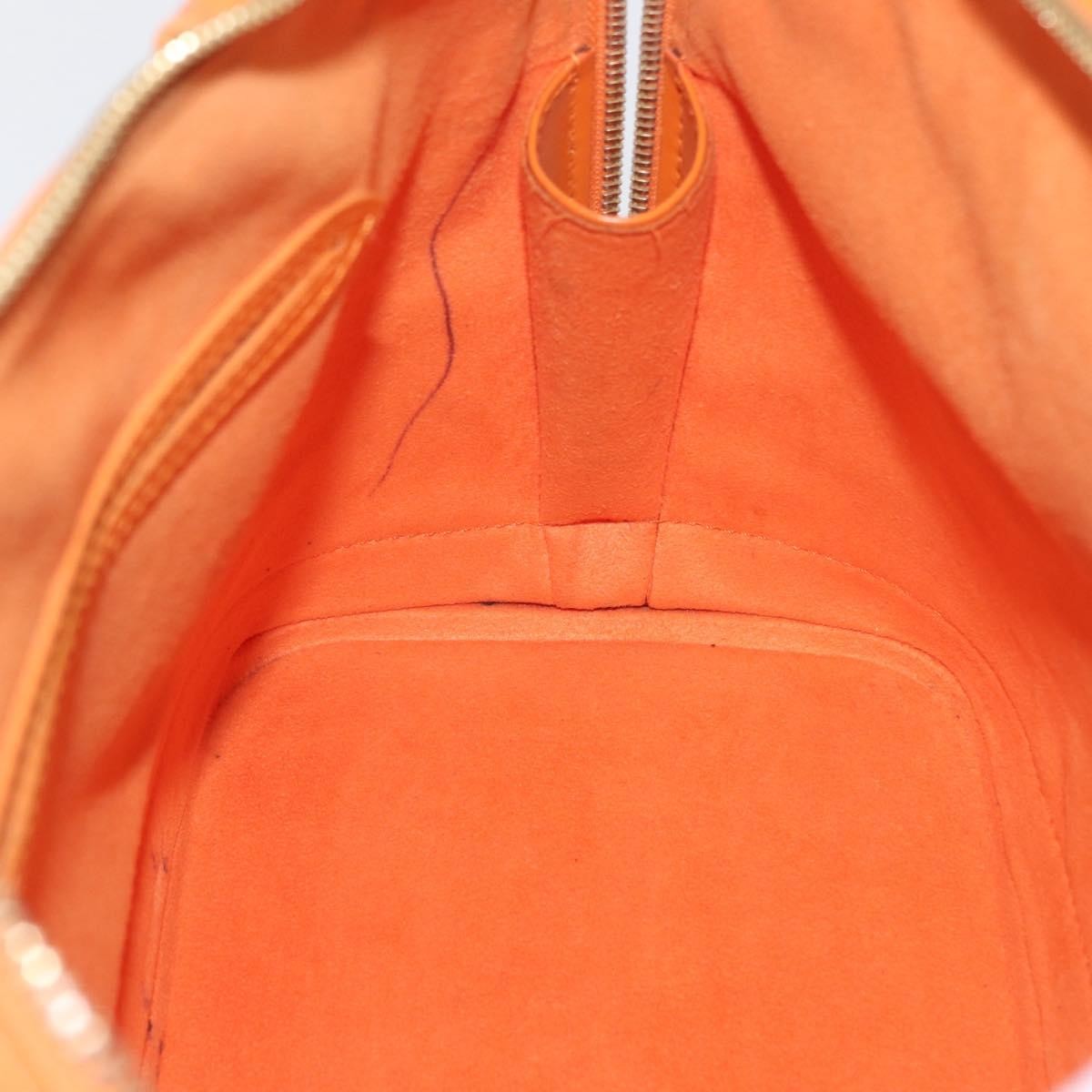 Louis Vuitton Vintage Alma Epi Leather Orange Leather Handbag (Pre-Owned)