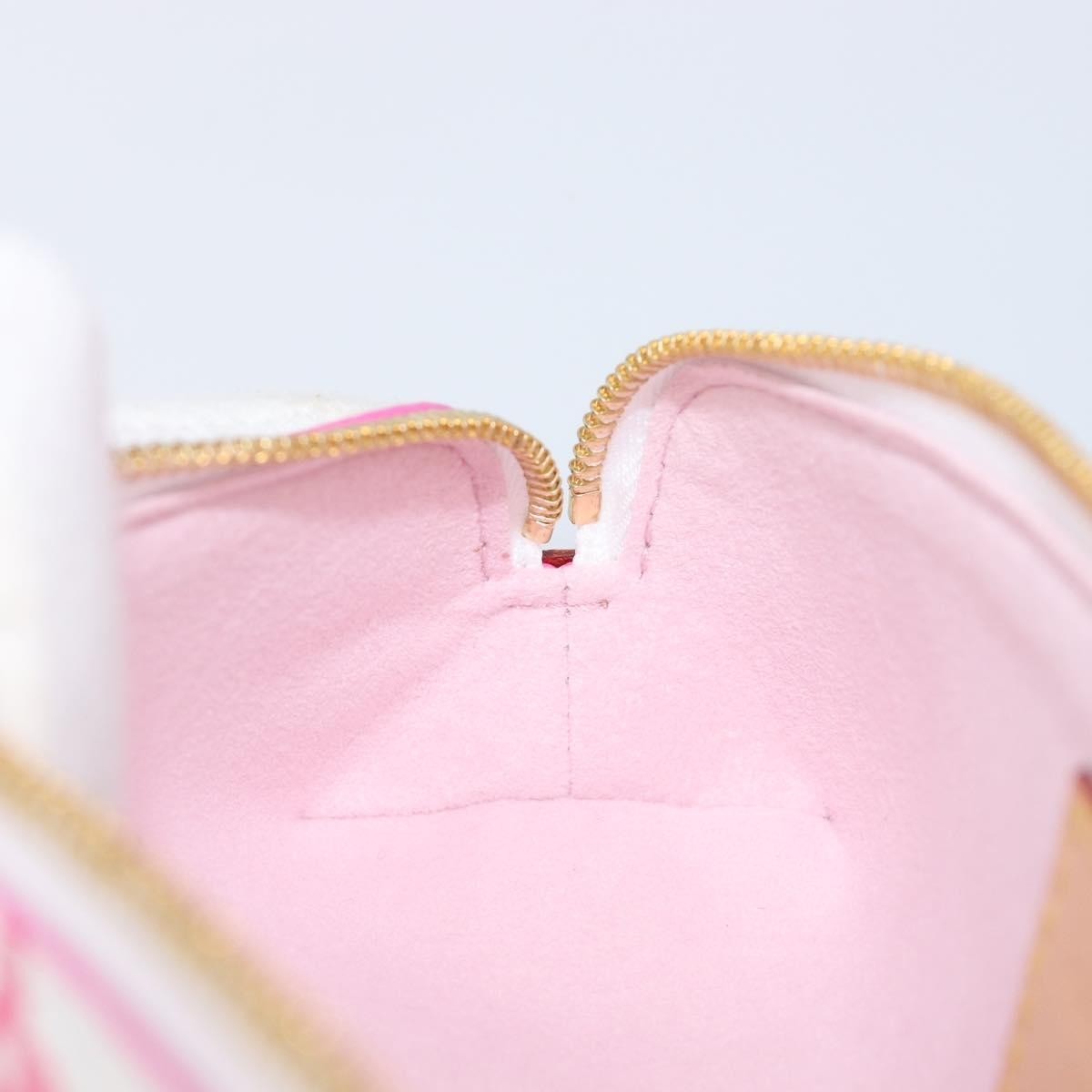 Louis Vuitton Elizabeth Pencil Limited Edition Escale Monogram Giant Pink Canvas Clutche & Pouche Bag (Pre-Owned)
