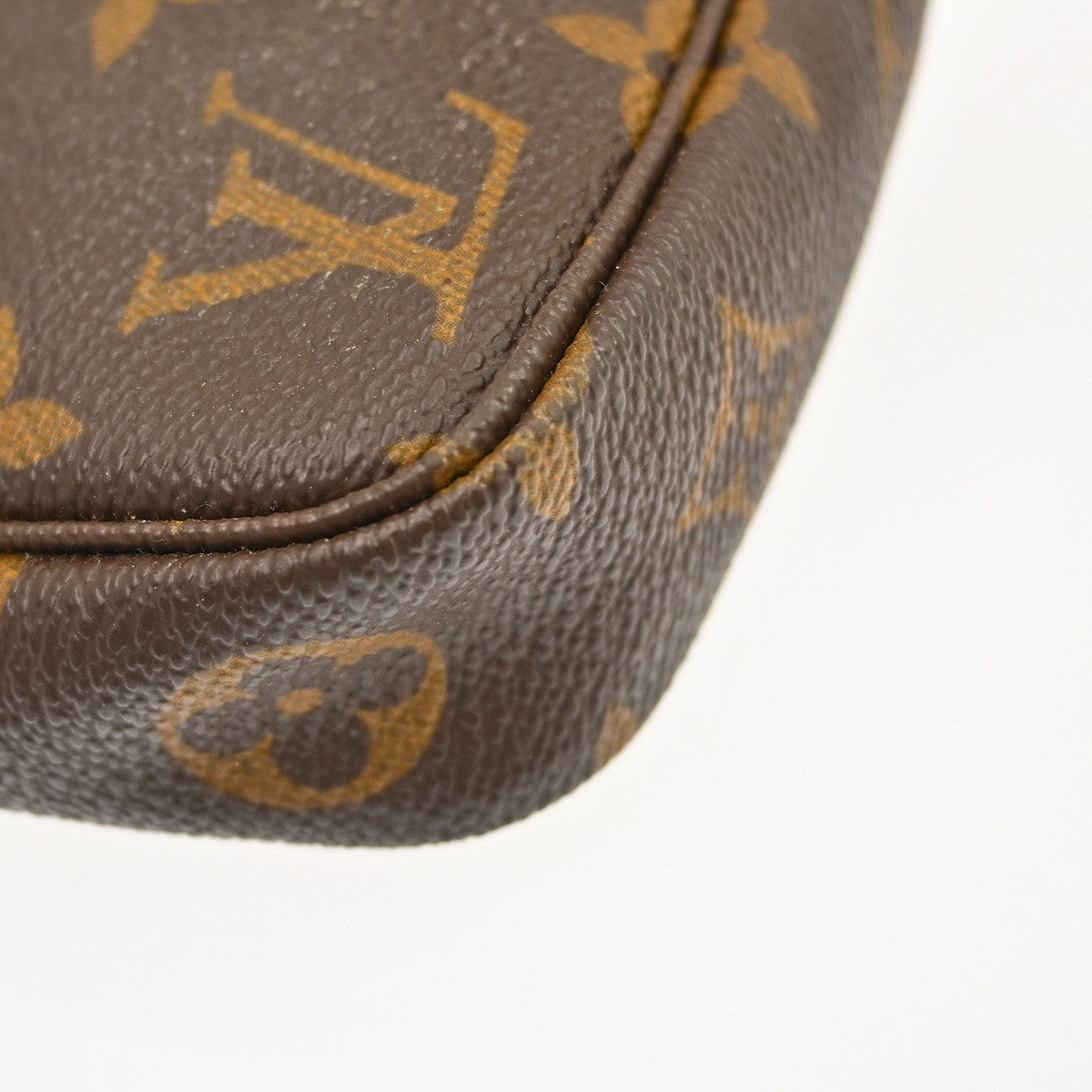 Louis Vuitton Pochette Accessoires Nm Monogram Canvas Brown Canvas Clutche & Pouche Bag (Pre-Owned)