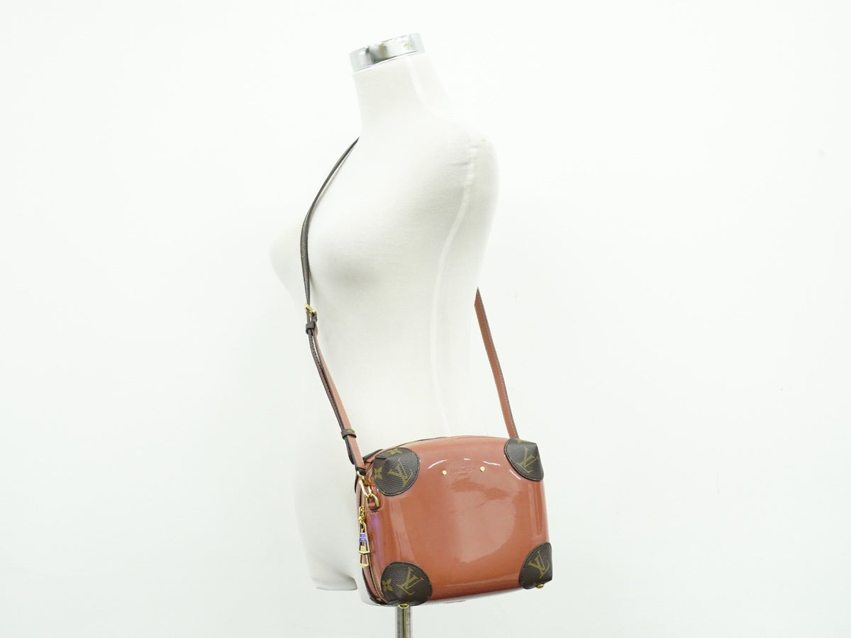 Louis Vuitton Venice Vernis With Monogram Canvas Pink Patent_Leather Shoulder Bag Bag (Pre-Owned)