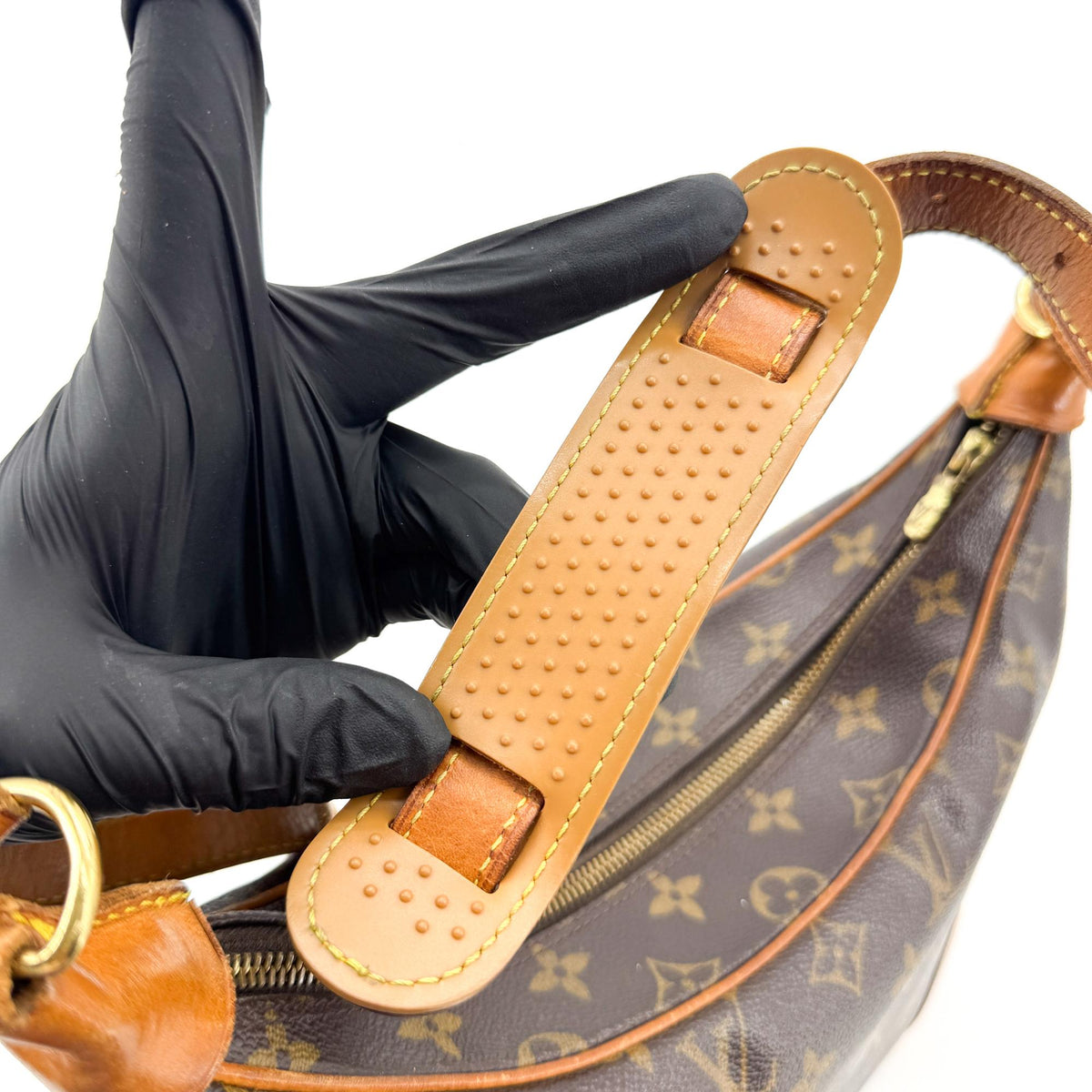 Louis Vuitton Boulogne Monogram Canvas Brown Canvas Handbag (Pre-Owned)