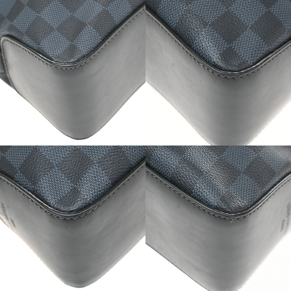 Louis Vuitton Greenwich Damier Cobalt Blue Canvas Tote Bag Bag (Pre-Owned)