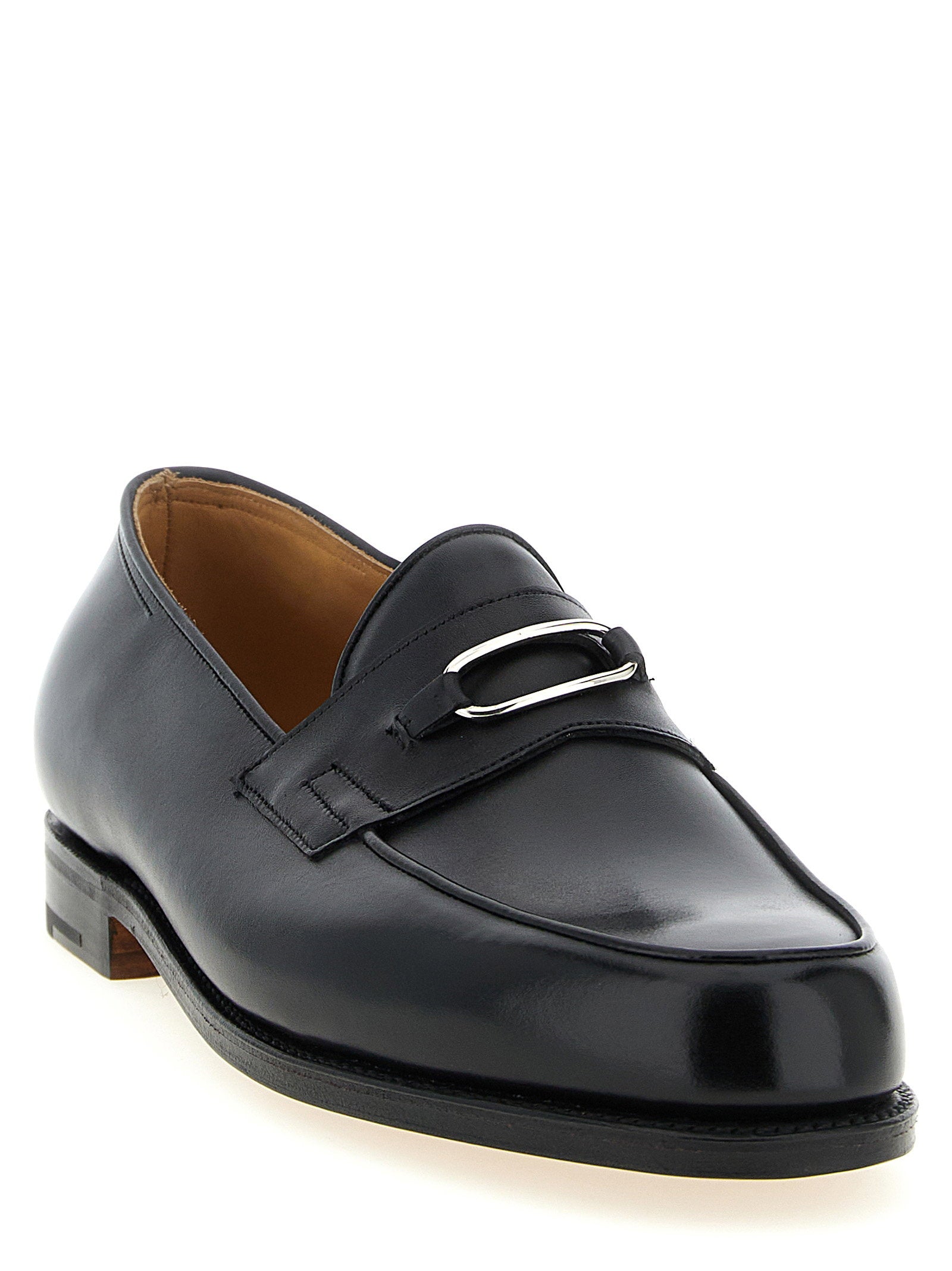 John Lobb Men's Lopez Ring Loafers