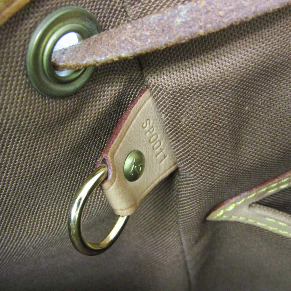 Louis Vuitton Vintage Montsouris Monogram Canvas Brown Canvas Backpack Bag (Pre-Owned)