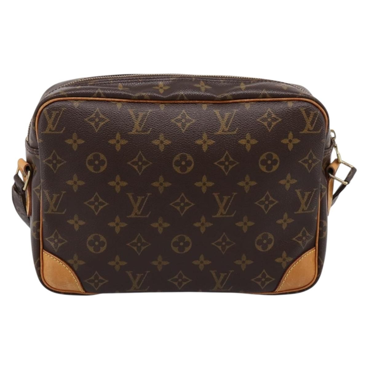 Louis Vuitton Nil Shoulder Bag Monogram Canvas Brown Canvas Shoulder Bag Bag (Pre-Owned)