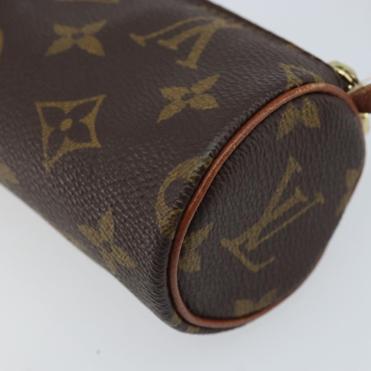 Louis Vuitton Papillon Pochette Monogram Canvas Brown Canvas Clutche & Pouche Bag (Pre-Owned)
