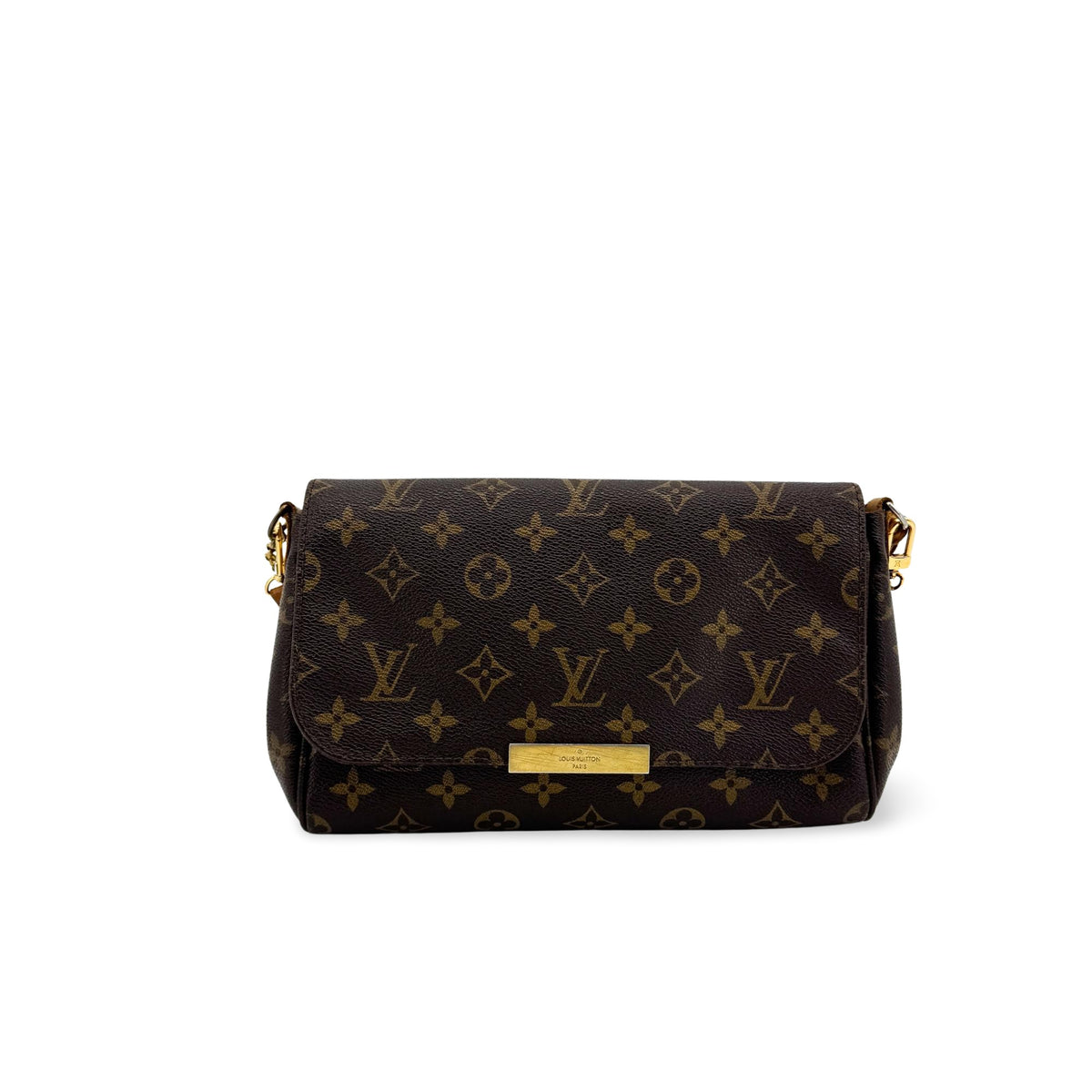 Louis Vuitton Favorite Monogram Canvas Brown Canvas Handbag (Pre-Owned)