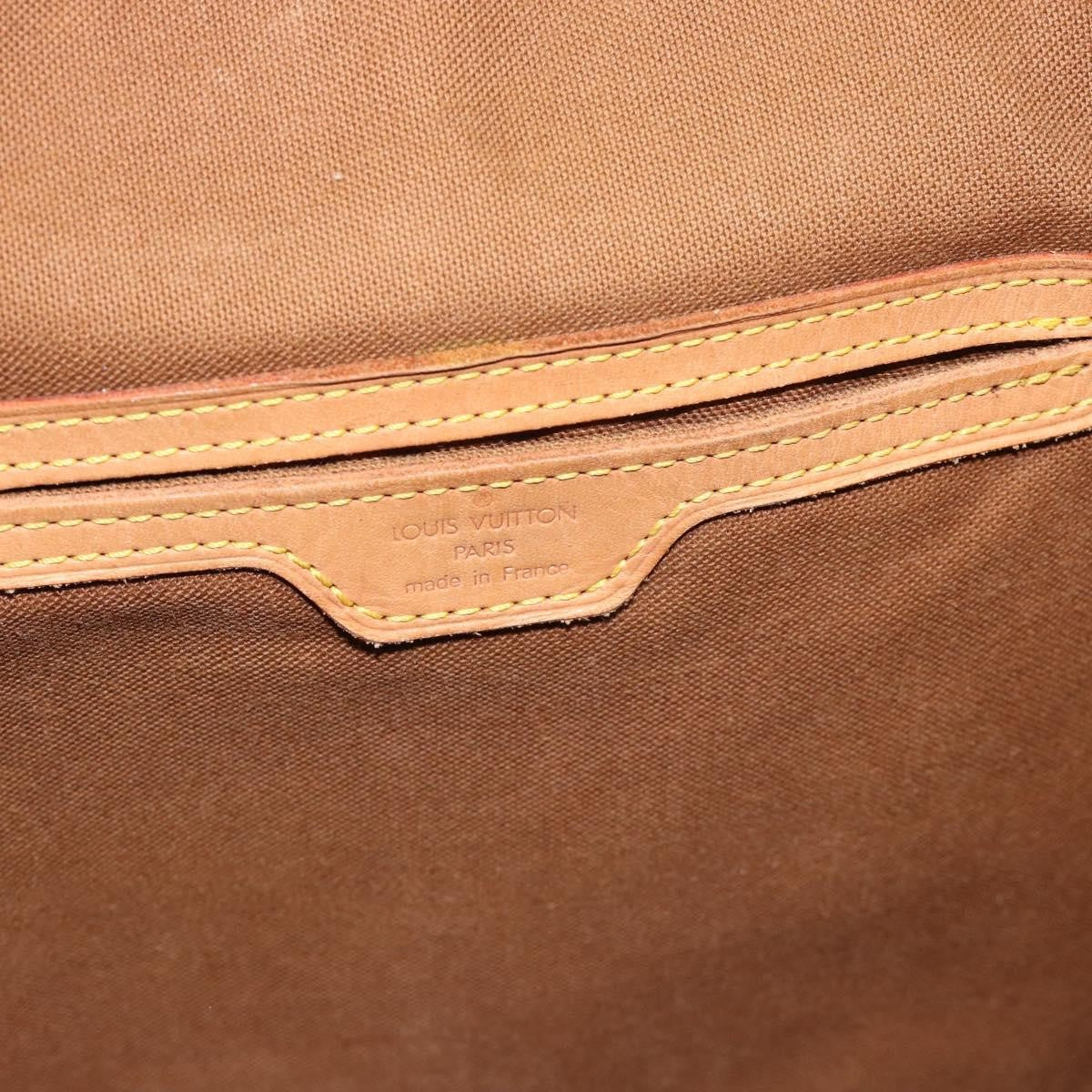 Louis Vuitton Vintage Montsouris Monogram Canvas Brown Canvas Backpack Bag (Pre-Owned)