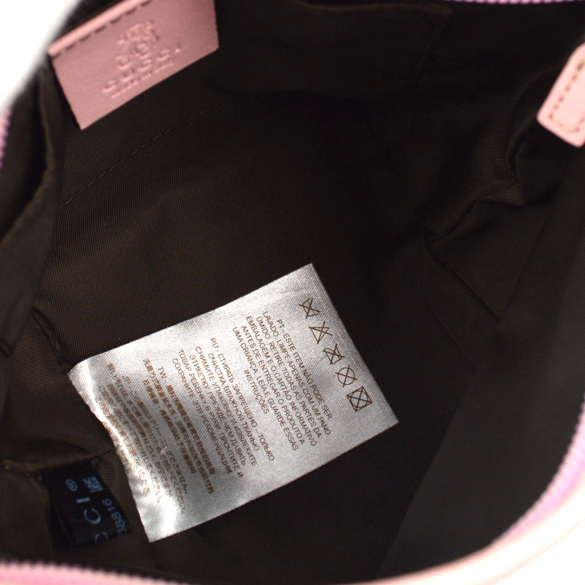 Gucci Kid's Web Gg Canvas Beige Canvas Tote Bag Bag (Pre-Owned)