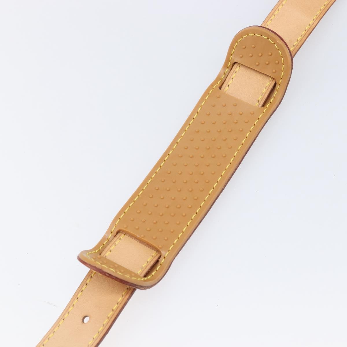 Louis Vuitton Adjustable Shoulder Strap Leather Beige Leather Straps Accessory (Pre-Owned)
