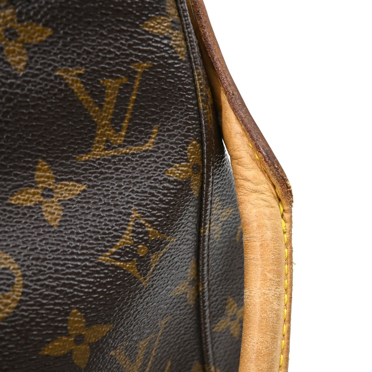 Louis Vuitton Looping Monogram Canvas Brown Canvas Handbag (Pre-Owned)