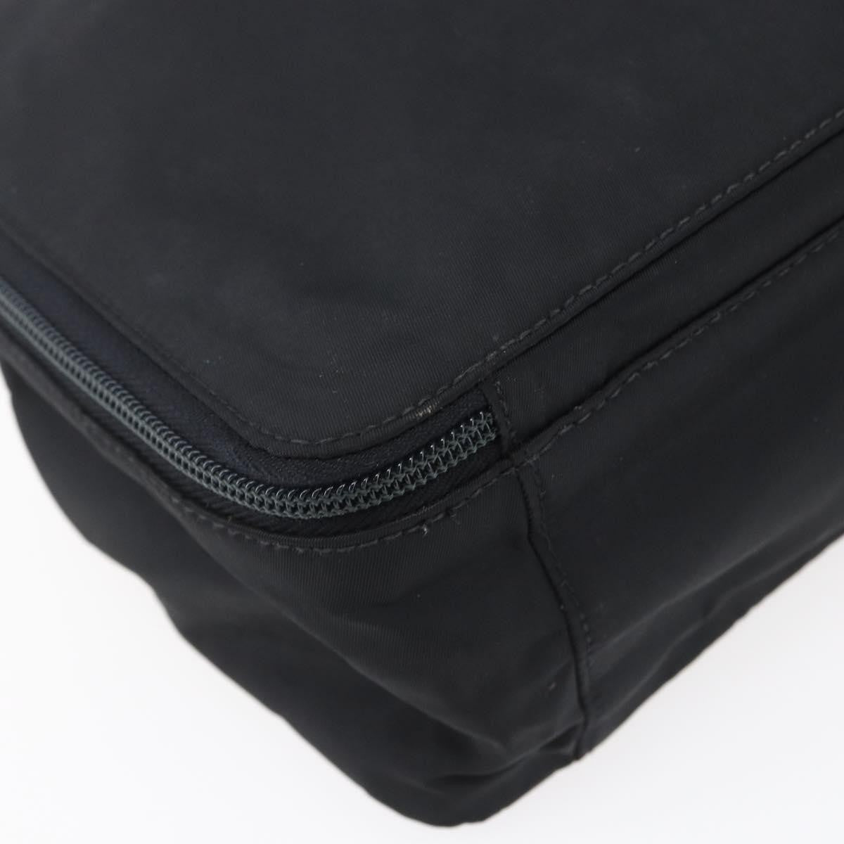 Prada Vintage Tessuto Black Nylon Handbag (Pre-Owned)