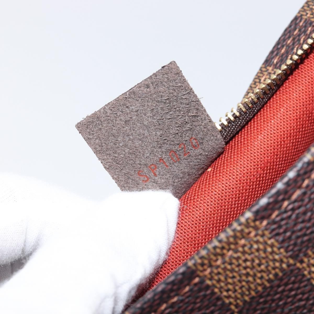 Louis Vuitton Trousse Make Up Damier Brown Canvas Clutche & Pouche Bag (Pre-Owned)