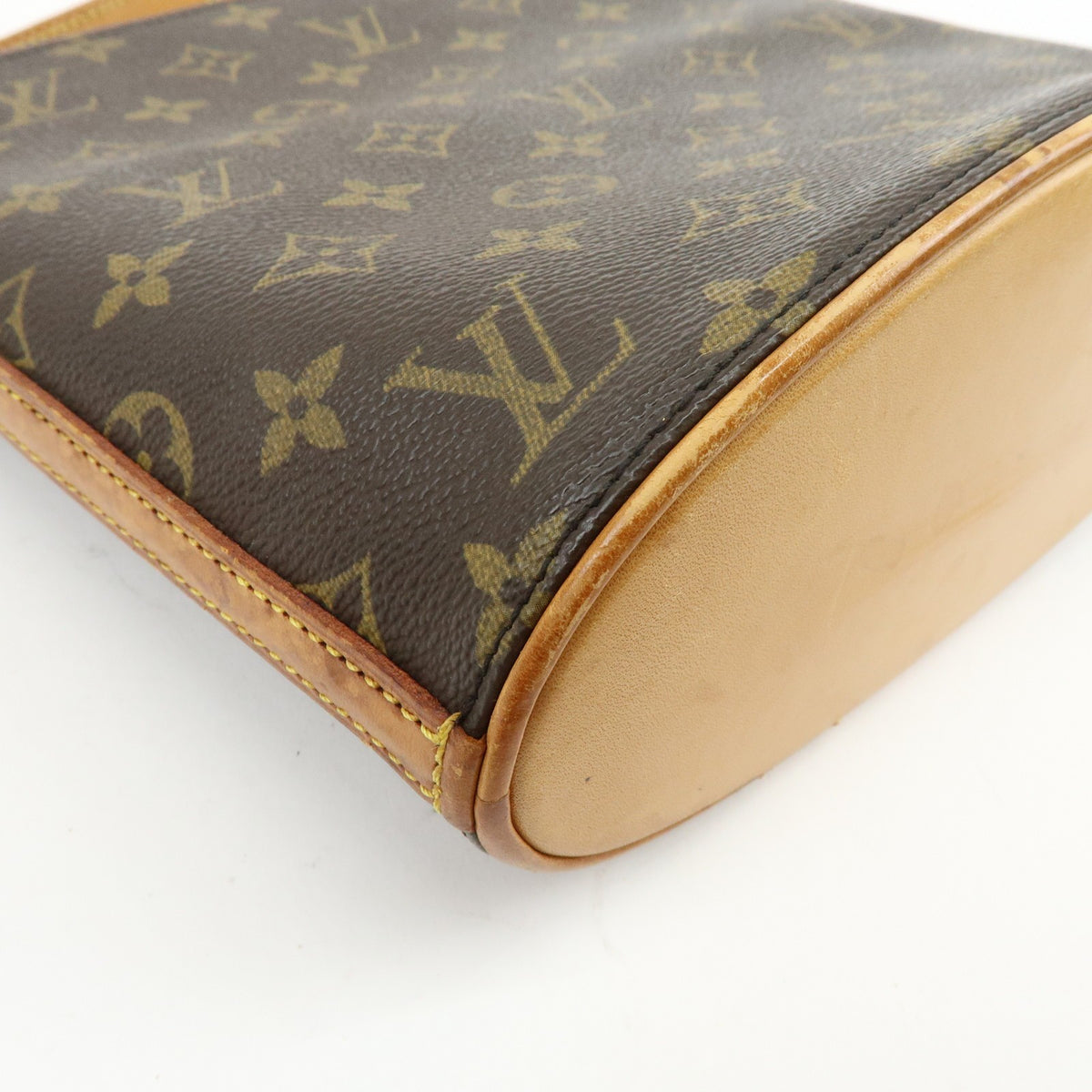 Louis Vuitton Drouot Monogram Canvas Brown Canvas Shoulder Bag Bag (Pre-Owned)